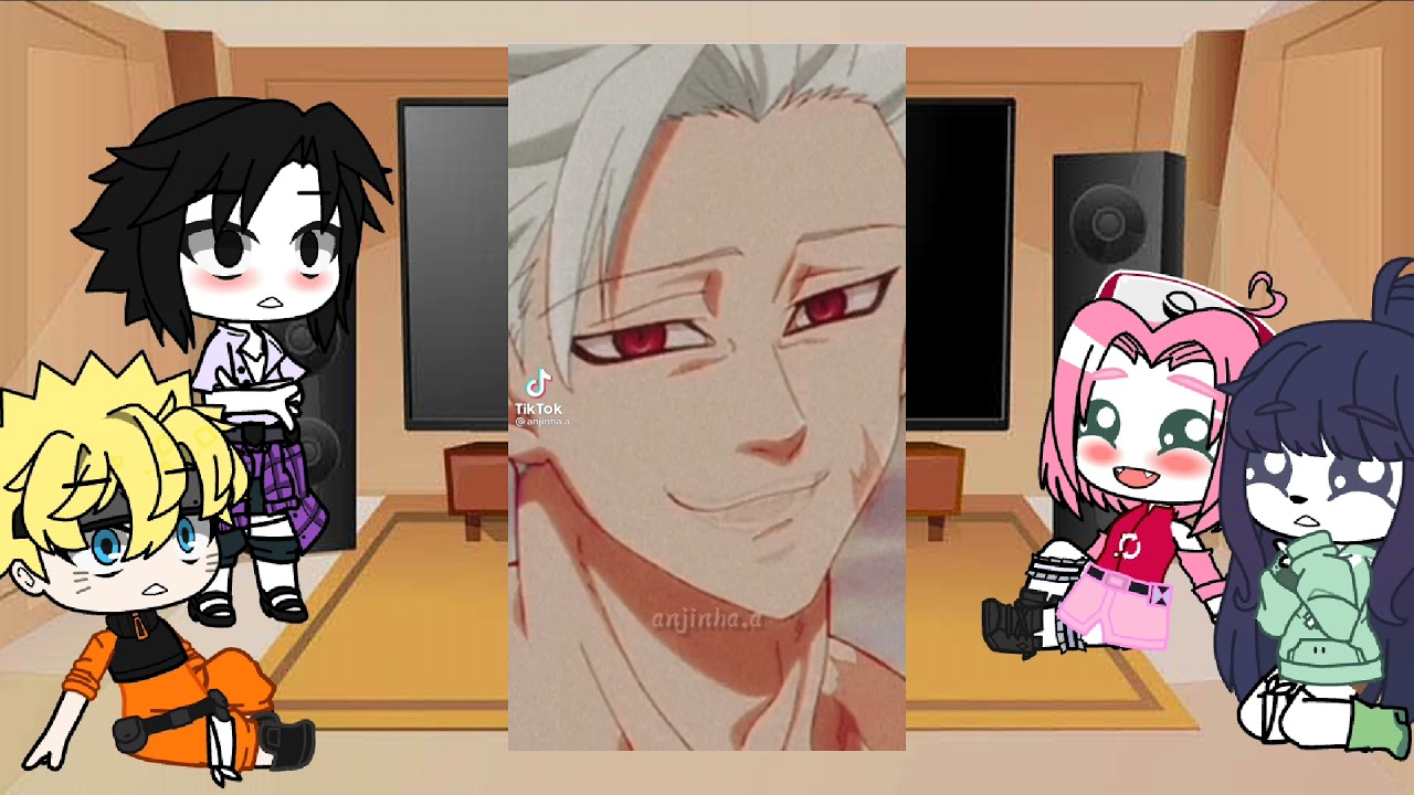 naruto , sakura,sasuke,hinata reagindo os sete pecados capitais