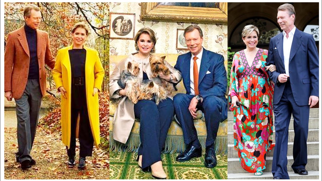 Grand Duchess Of💛💚💙🩷 Luxembourg Maria Teresa Looking So Gorgeous And Stylish With Her Husband Henrik