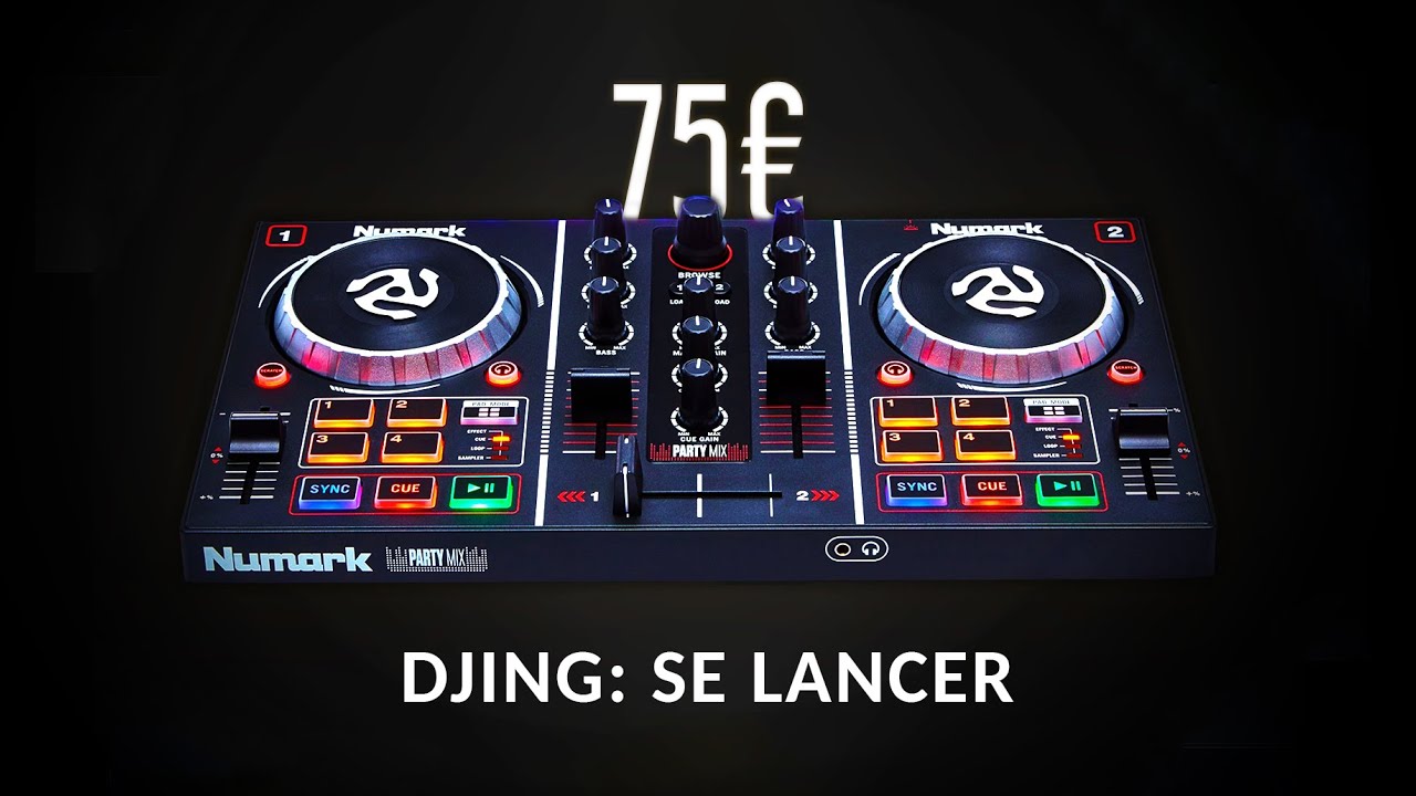 DJ : Se lancer avec un petit budget (Numark Party Mix unboxing : prise en main, review & test)