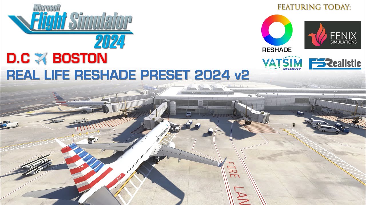 [MSFS2024 LIVE FLIGHT] 👨‍✈️D.C ✈ BOSTON | AAL981 ON VATSIM | FENIX A321 | REAL LIFE FILTER V2