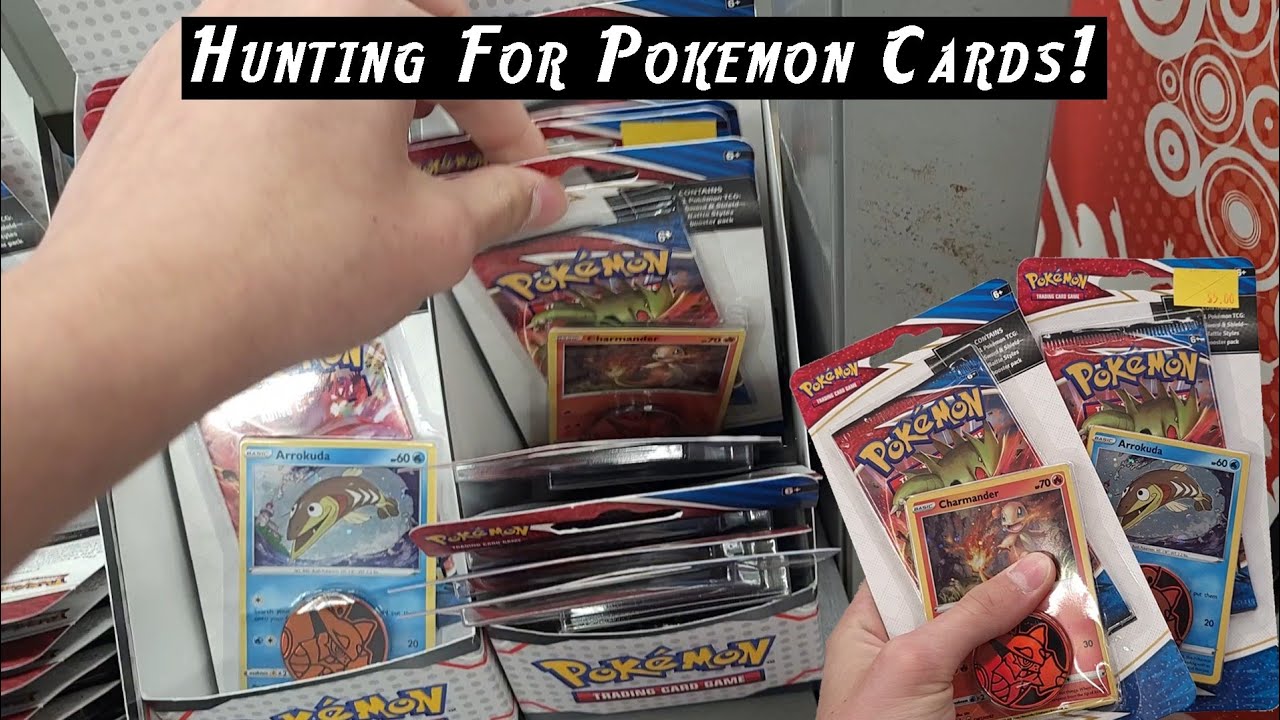 Hunting For Pokemon Cards in the Wild! Pokemon Card Find at Five Below???