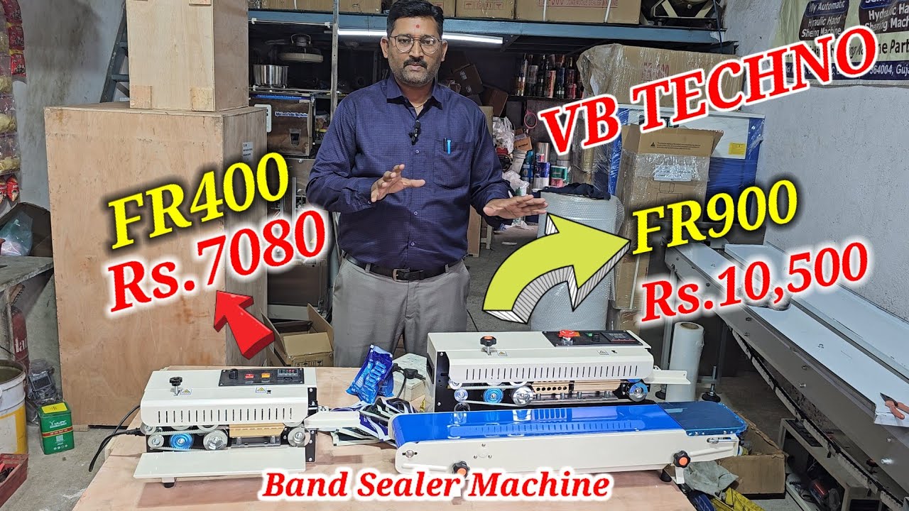 Band Sealer Machine | Pouch Sealing Machine | Fr900 Band Sealer Machine | Fr400 Band Sealer Machine