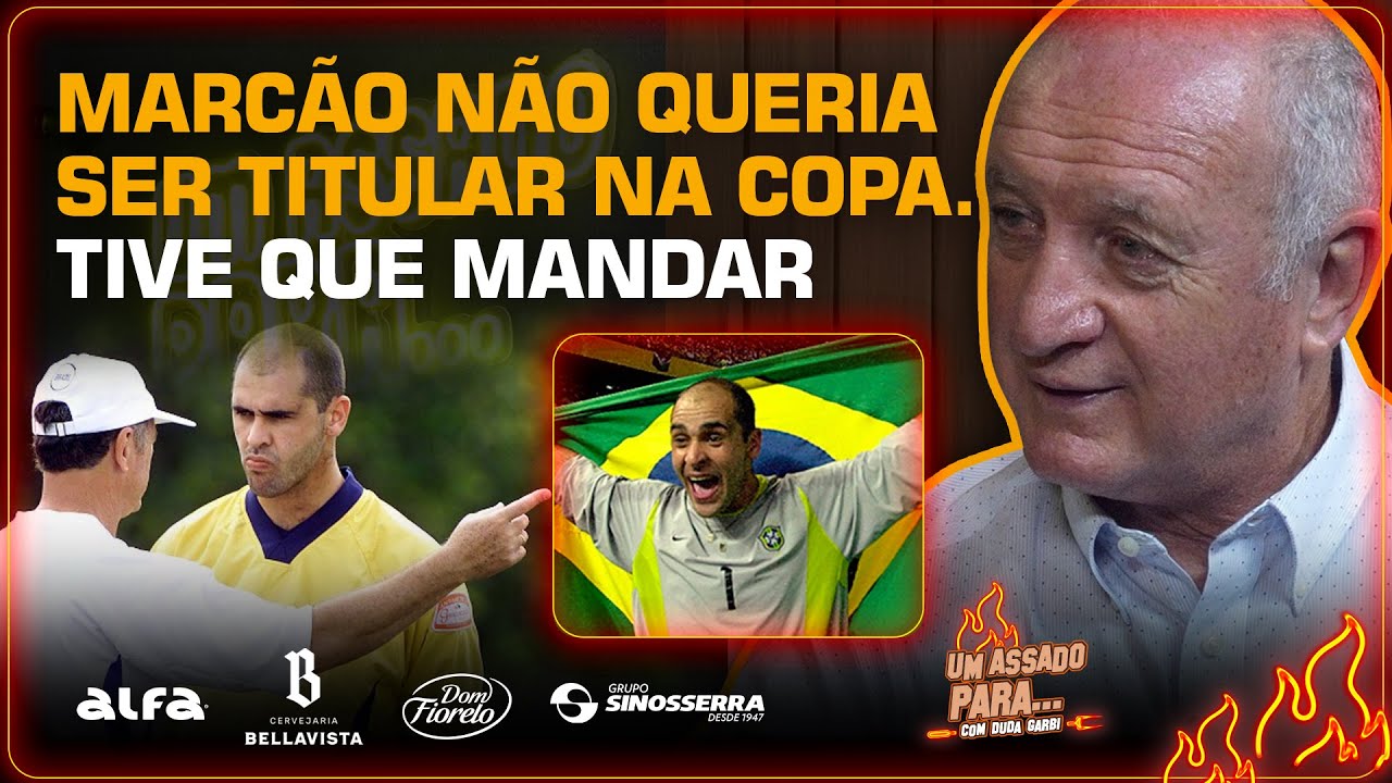 FELIPÃO REVELOU CONVERSA PARTICULAR COM GOLEIRO MARCOS ANTES DA COPA | Cortes do Duda