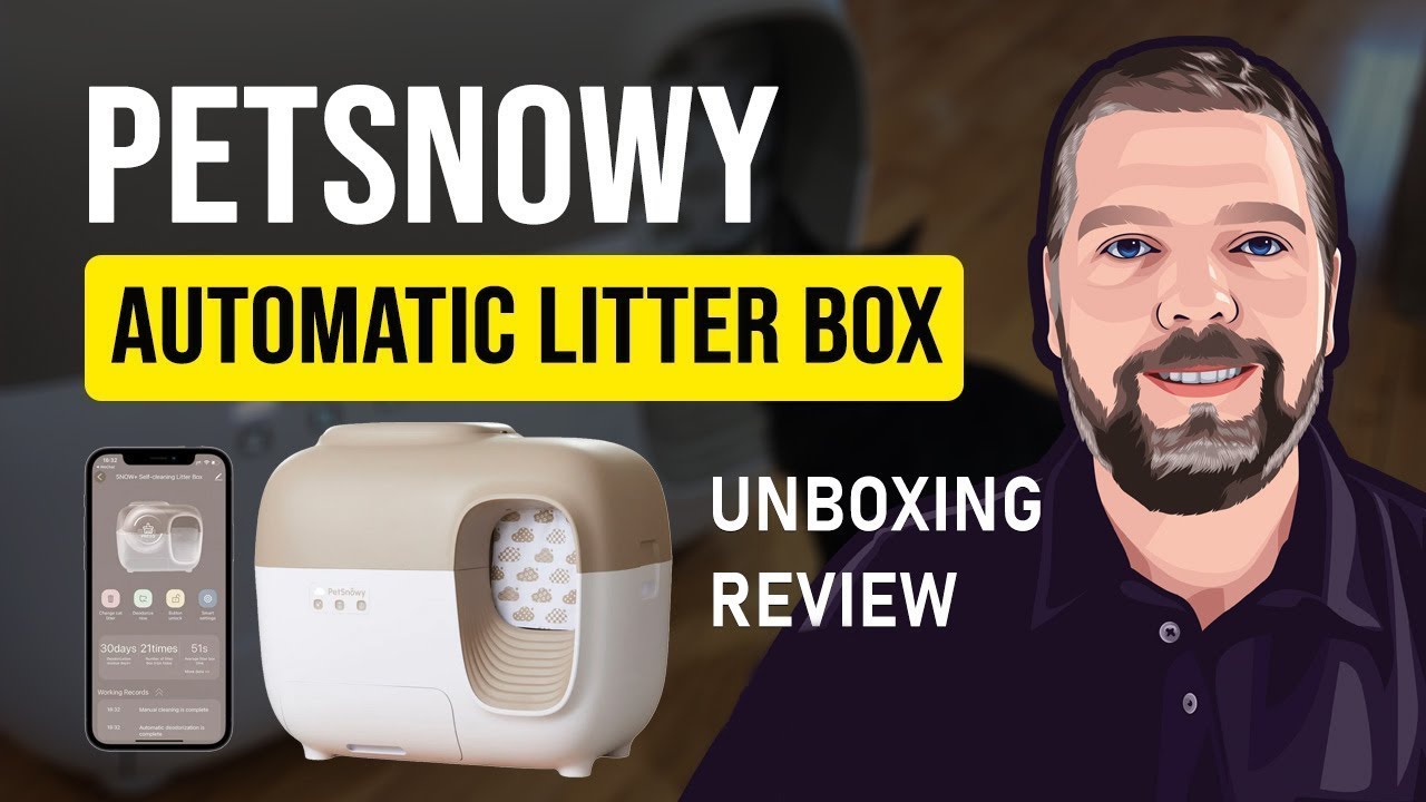 PetSnowy Cat Litter Box Review and Demo | PetSnowy Snow+