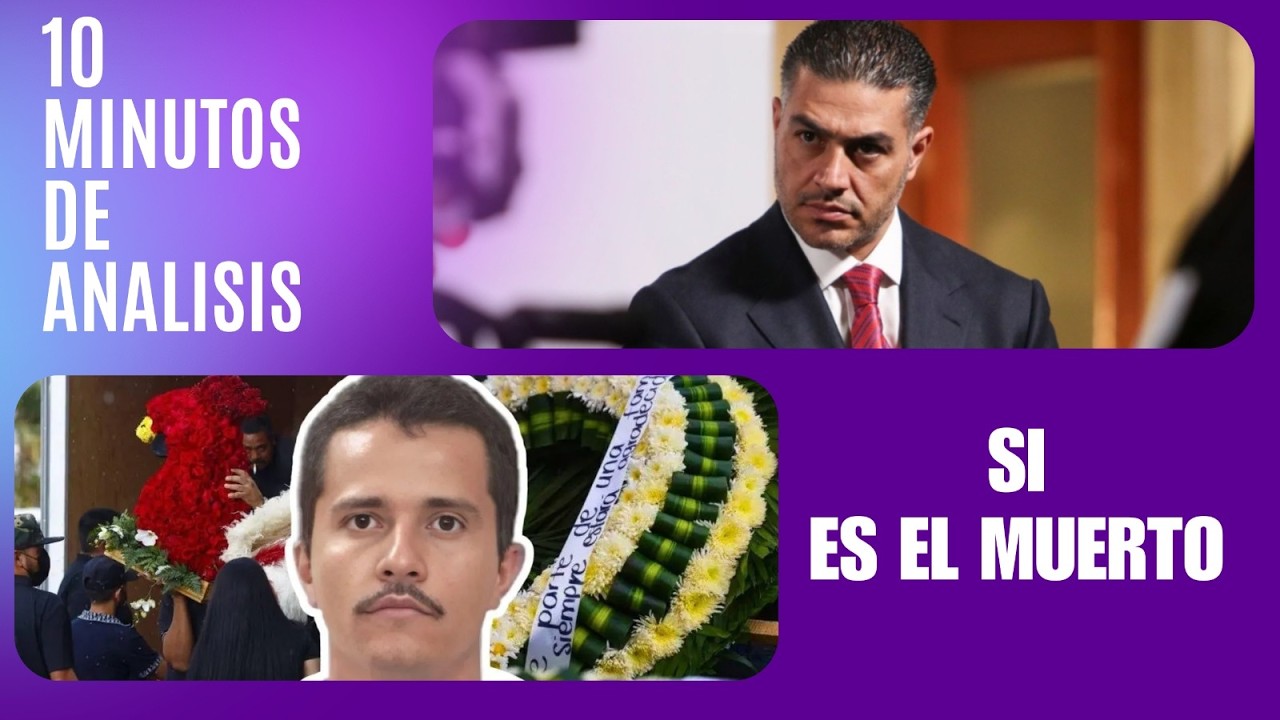 SI ERA EL MENCHO; HARFUCH CONFIRMA LA MUERTE DEL CAPO
