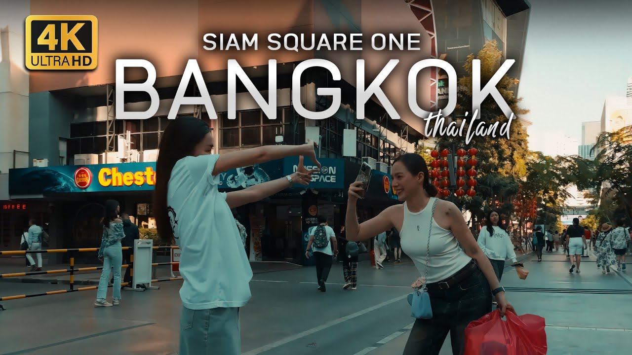 Siam Square One Bangkok 2025 | 4K Walking Tour of Thailand's Trendiest Shopping Hub