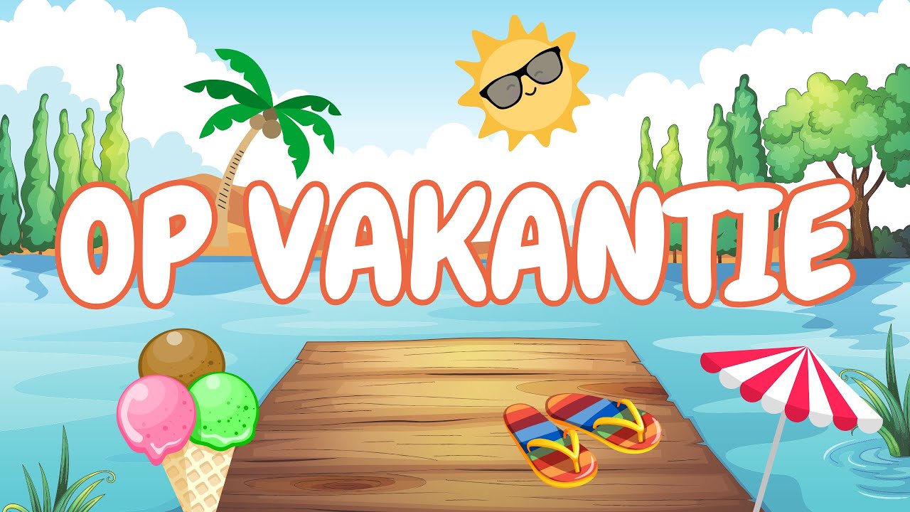 Eerste woordjes leren - zomervakantie