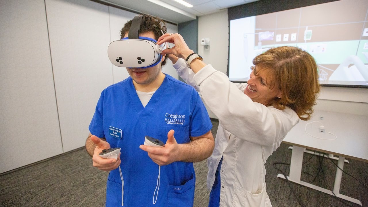 AI and Virtual Reality Simulations at the Creighton College of Nursing