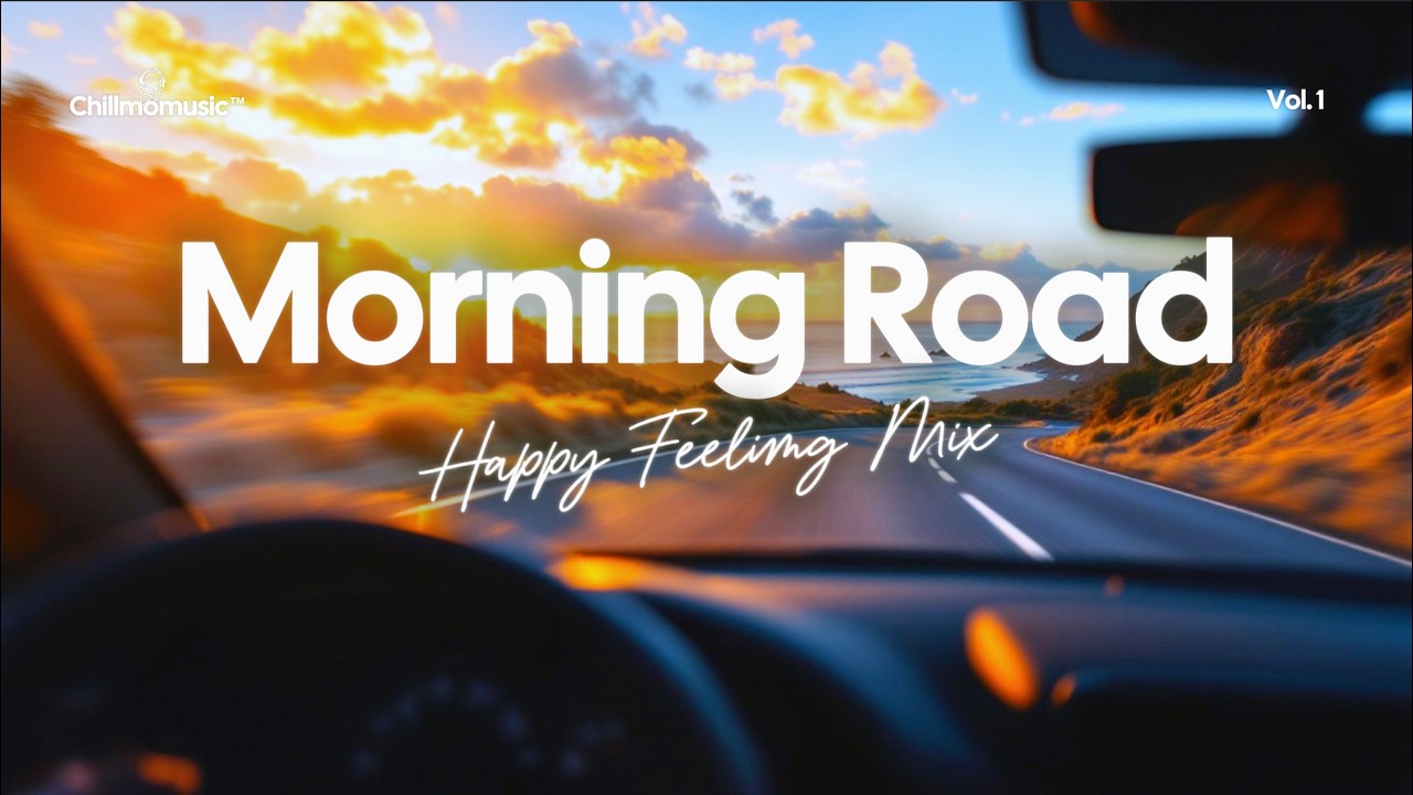 Morning Road 🌅 Happy Feeling Mix to Start Your Day Right | Chillmomusic