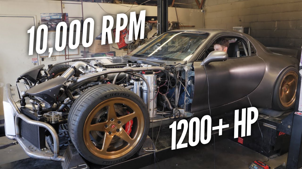 THE HIGHEST HP STREET ROTARY.  INSANE DYNO RESULTS