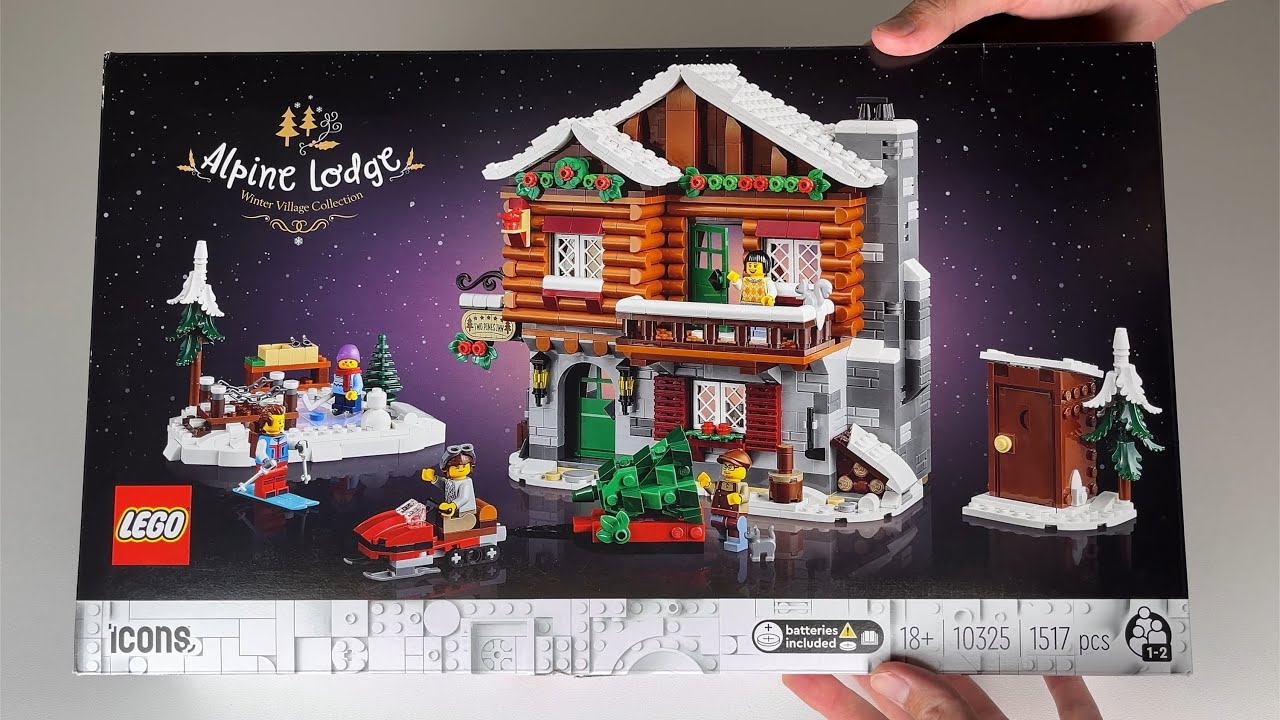Lego, Alpine Lodge, Complete Build