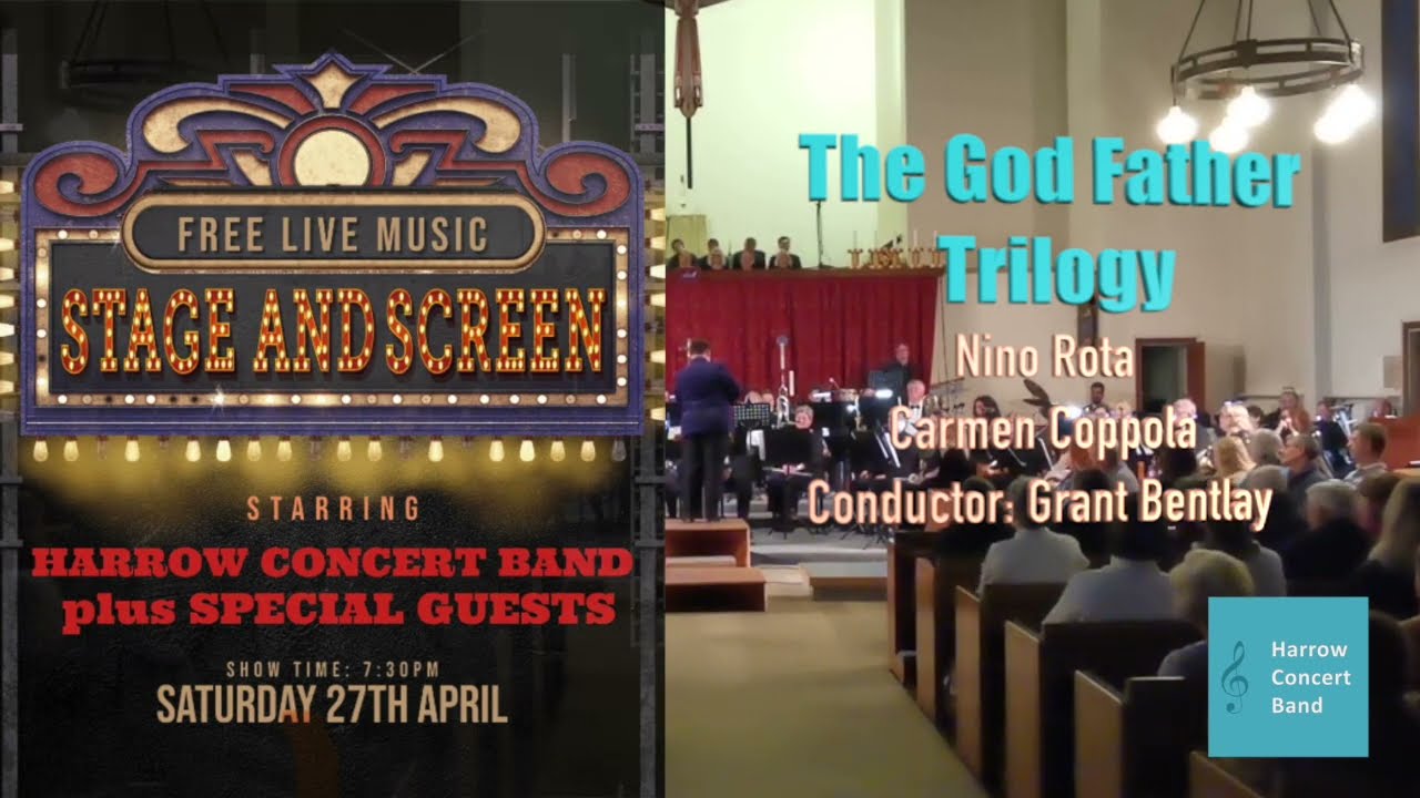 The Godfather Trilogy - Nino Rota, Carmen Coppola - Harrow Concert Band - Conductor: Grant Bentlay