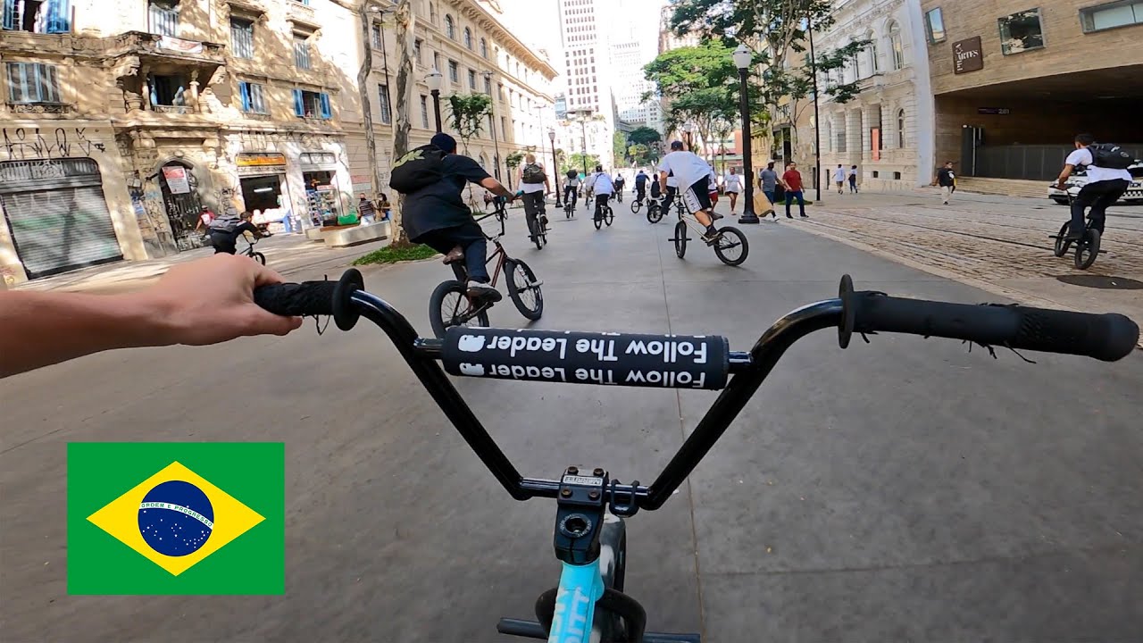 Катание на BMX в Сан-Паулу, Бразилия! (ДейлиКруиз 40)