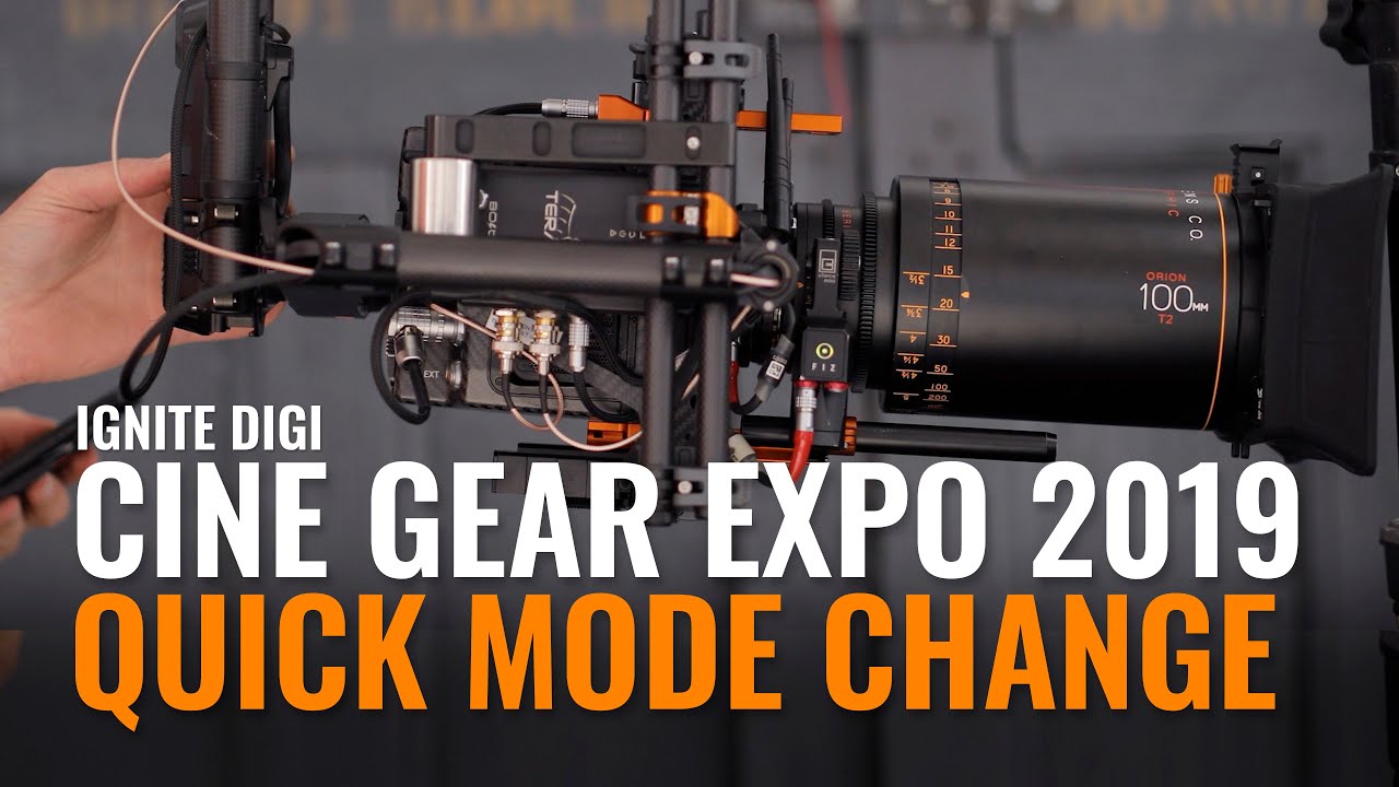 Cine Gear Expo 2019 | Quick Mode Change in action