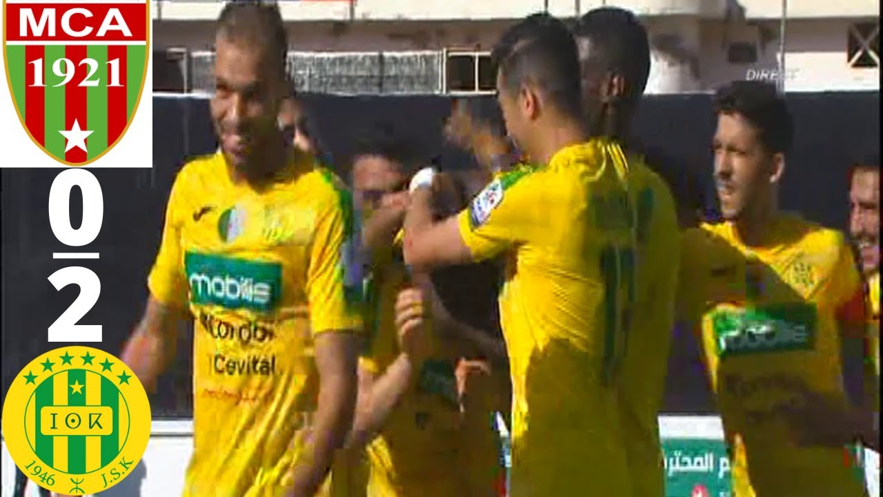 MCA 0 - 2 JSK -  RÉSUMÉ GRAND FORMAT DU MATCH.