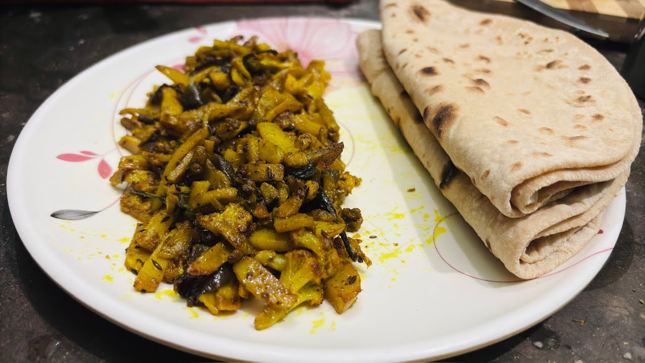  Aloo Gobi Bhujia !!आलू गोभी भुजिया !! 