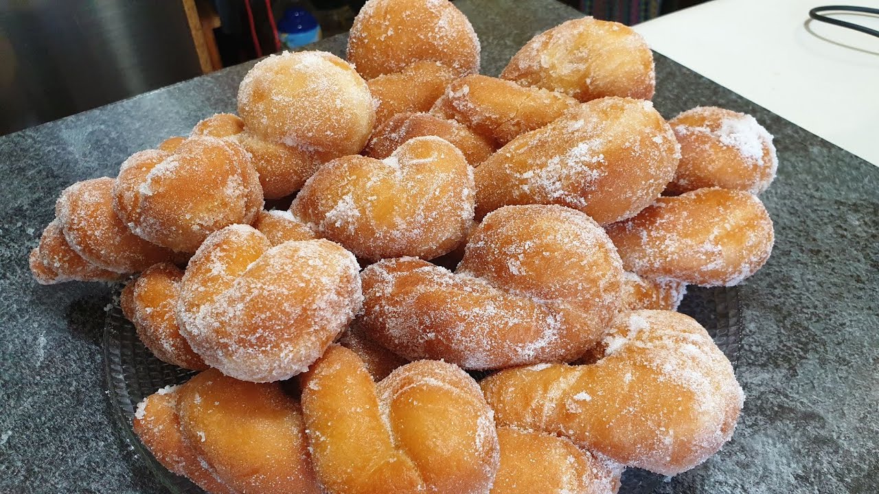 RECETTE de BEIGNETS Torsadés SANS Pétrissage