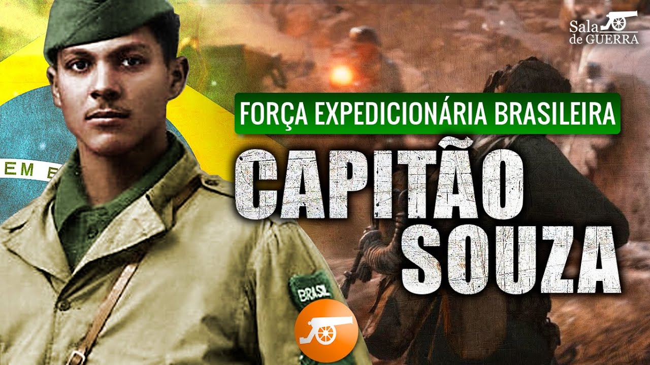 CAPITÃO SOUZA: Herói da Força Expedicionária Brasileira na Sala de Guerra - DOC #120