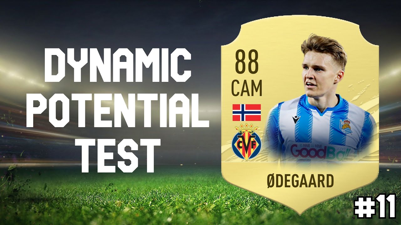 Martin Odegaard Dynamic Potential Test! FIFA 20 Career Mode