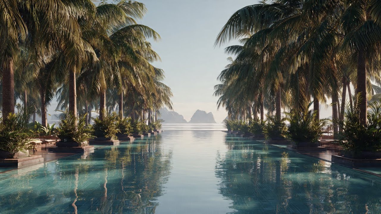 Deep Tropical Lounge Session | Chillout Cinematic Day & Night (24min)