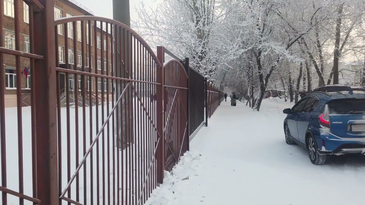 Настоящая морозная зима в Красноярске ( Зимние зарисовки ) Часть 2