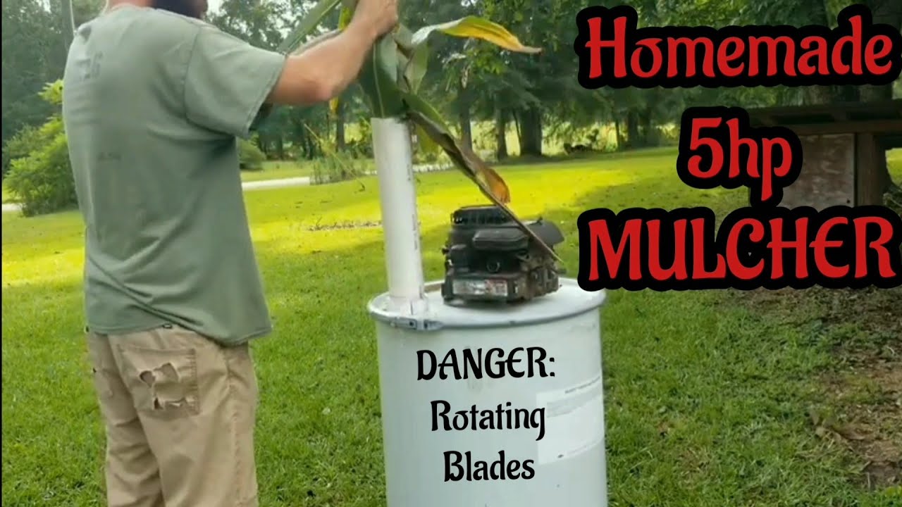 Homemade DIY Mulcher for Corn and Okra Stalks | Best Design