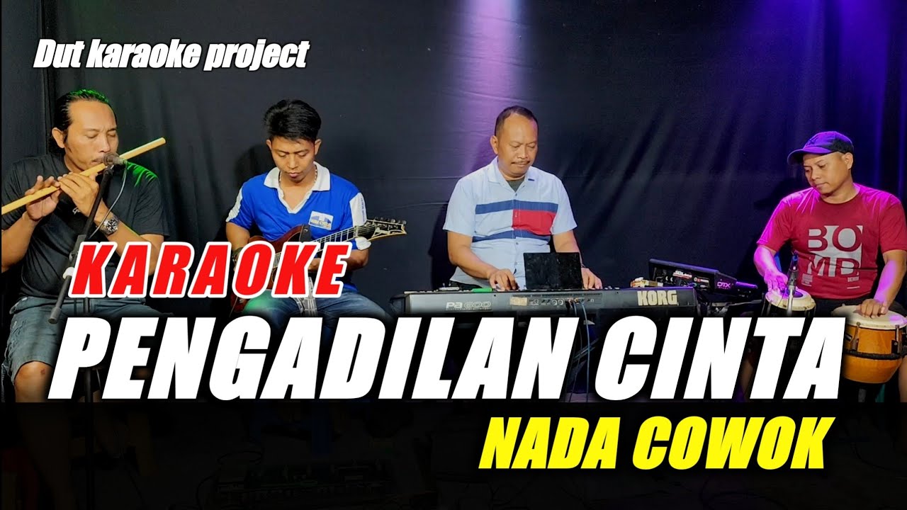 PENGADILAN CINTA KARAOKE NADA COWOK IMAM S ARIFIN VERSI KOPLO