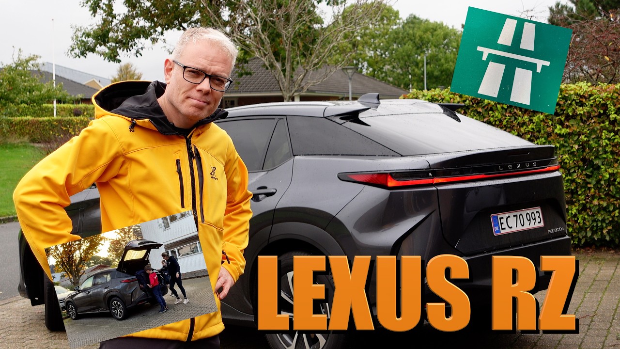 På tværs af Danmark i LEXUS RZ 300e - Jeg 