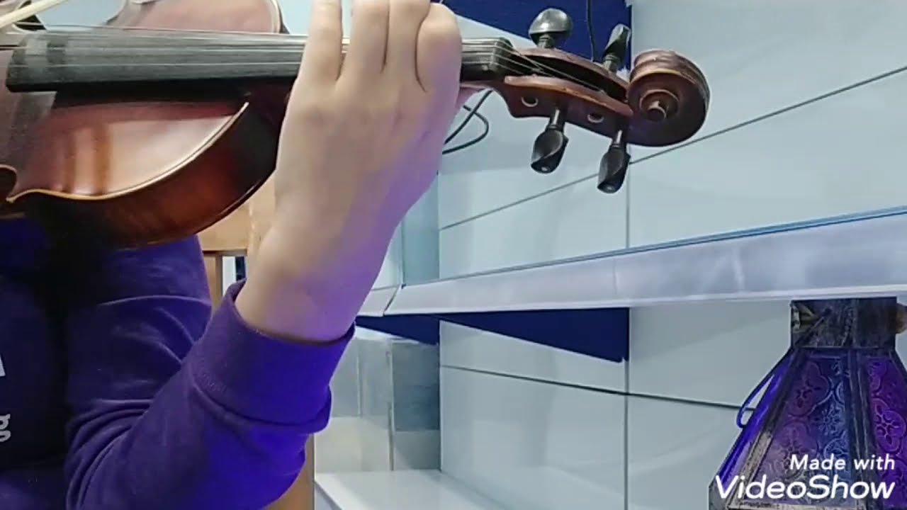 تعليم عزف مقدمة إنت عمري على الكمان بأسهل طريقه 😍🎻🤩  How to play Om kulthom Enta Omry on violin