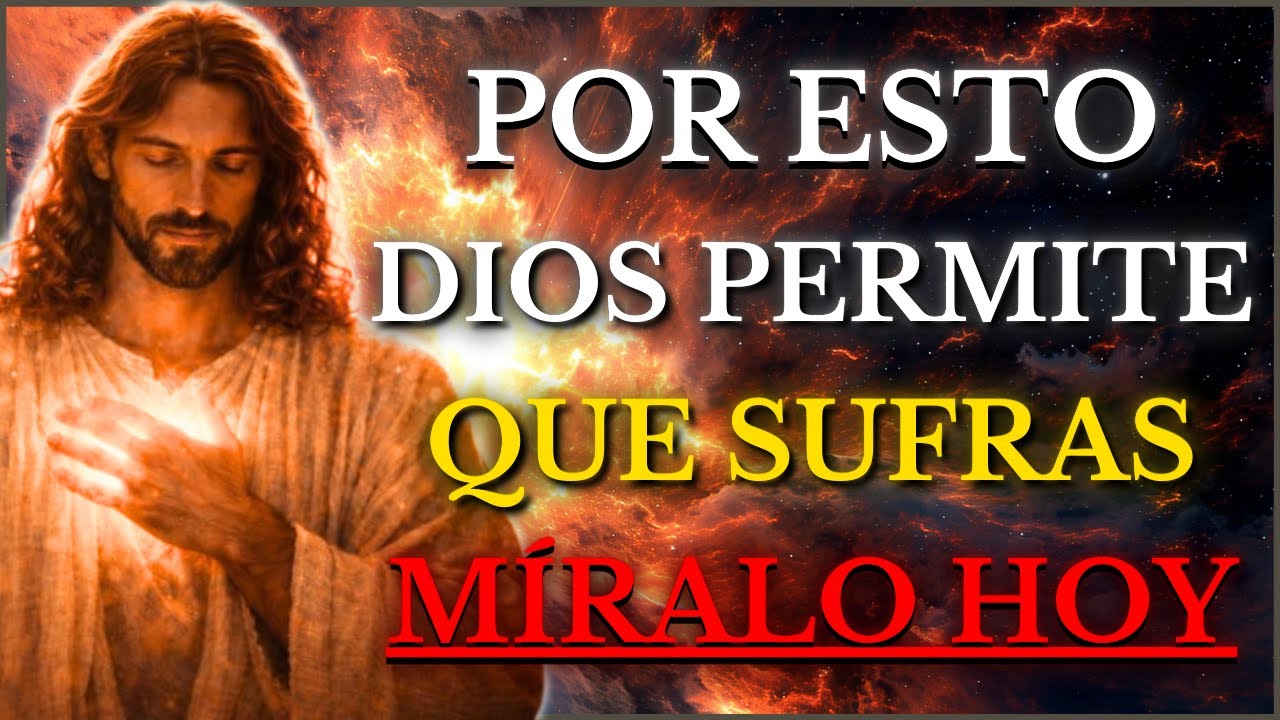 DIOS TE DICE HOY: Hay Una RAZÓN Por la que DIOS PERMITE Tus PRUEBAS y POCOS la ENTIENDEN