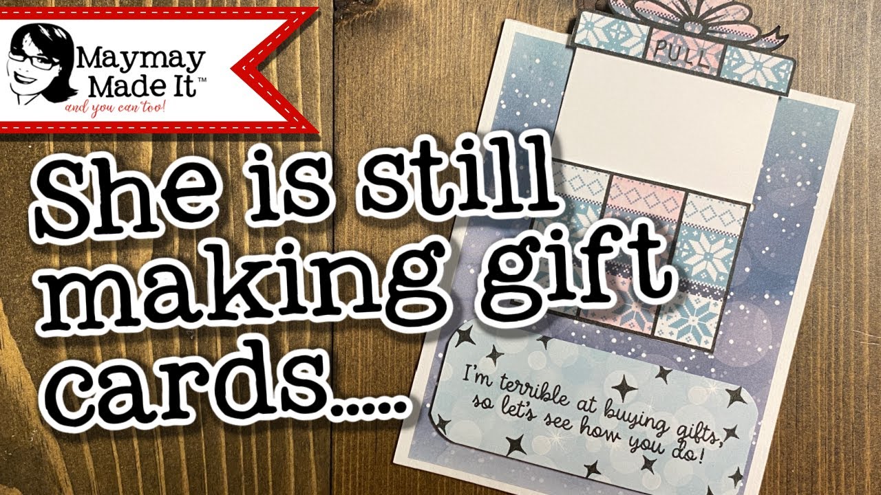 Single Slide A2 Gift Card Holder