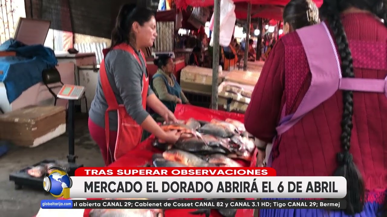 PROMETEN INAUGURACIÓN DEL MERCADO “EL DORADO” PARA EL 6 DE ABRIL