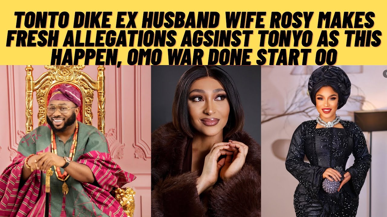 Tonto dike ex husband wife  get shock of her life as said this about Tonto , omo war don’t start oo
