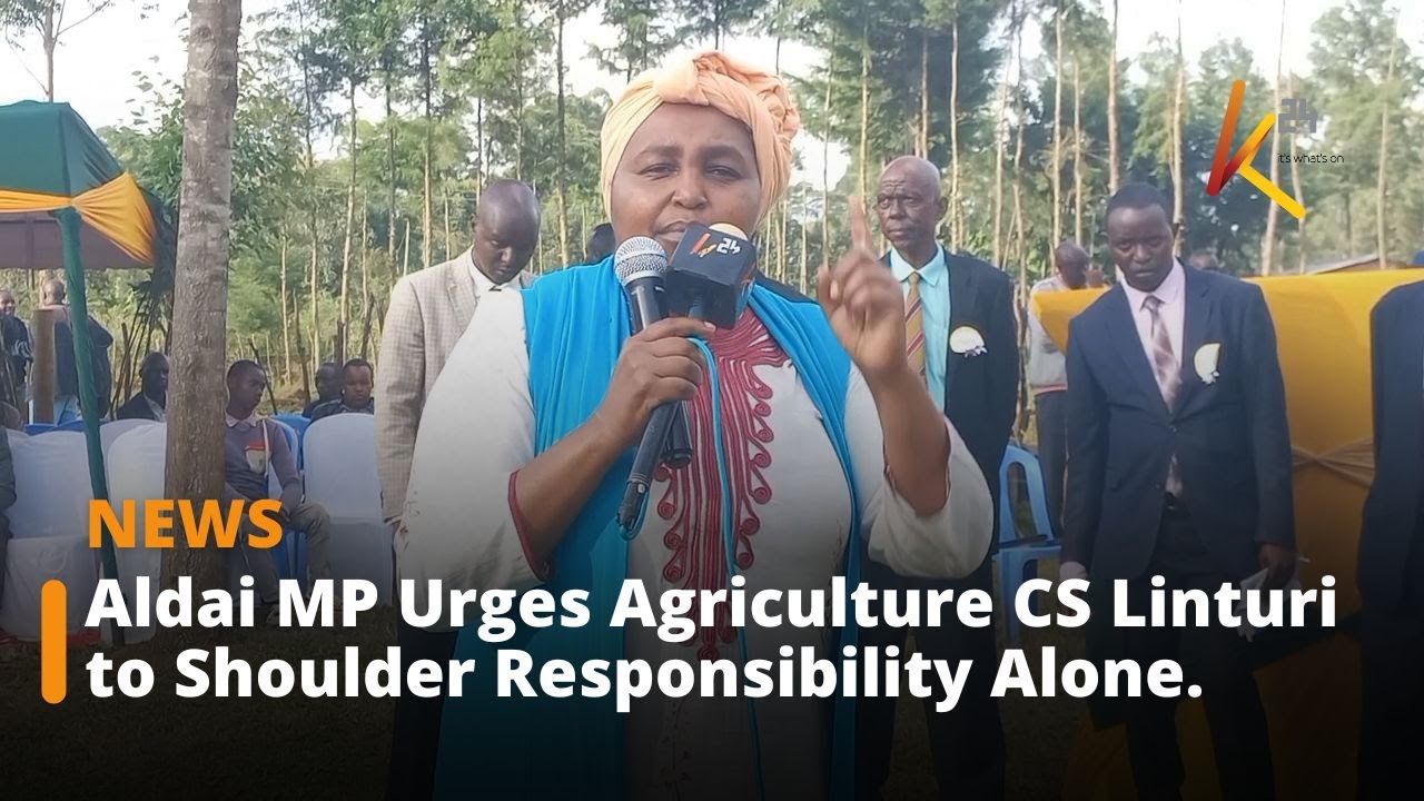 Marianne Kitany calls on CS Linturi to carry his cross over fake fertilizer.