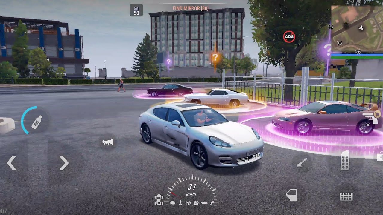 3D Car Simulator Game -( PORSCHE 🚀) - Driving In India - Car Game Android Game#viral#trending#game
