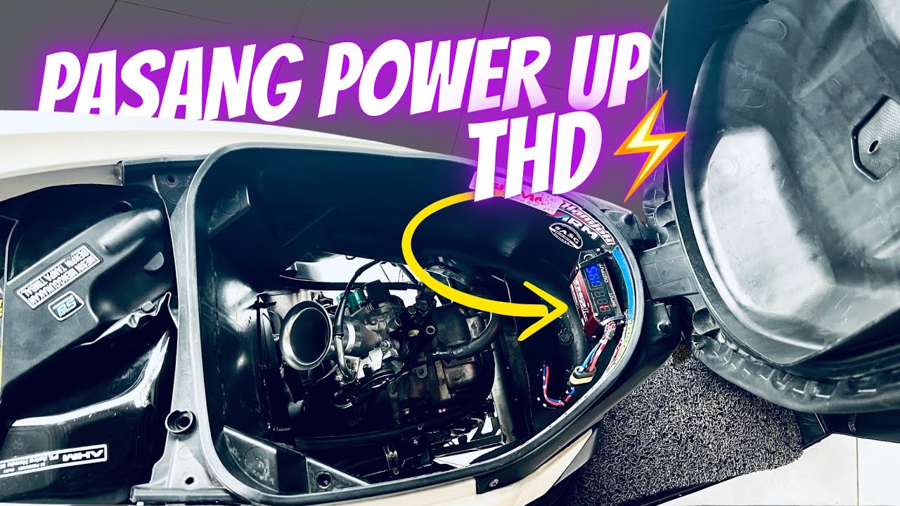 GAMPANG‼️PASANG THD POWER UP DI VARIO LED OLD || 