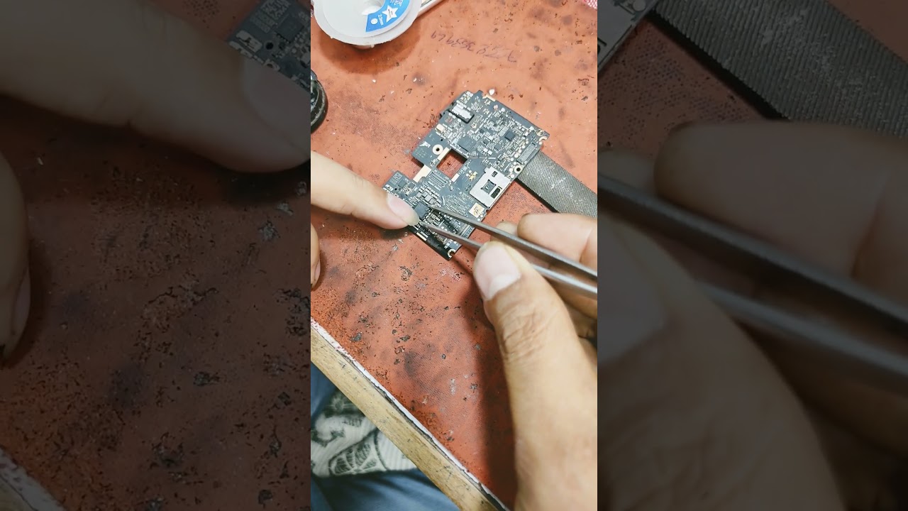 Redmi note 5 power ic #repair #shortsvideo #repairwork #done.