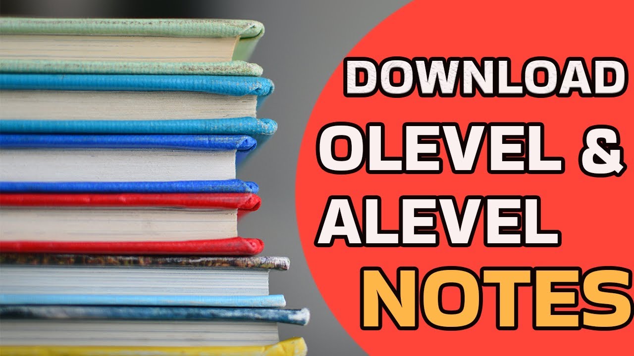 Best Website To Download OLEVEL & ALEVEL NOTES 📚