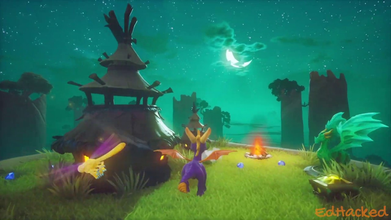 How to Reach Tree Tops Secret Areas in Spyro the Dragon-