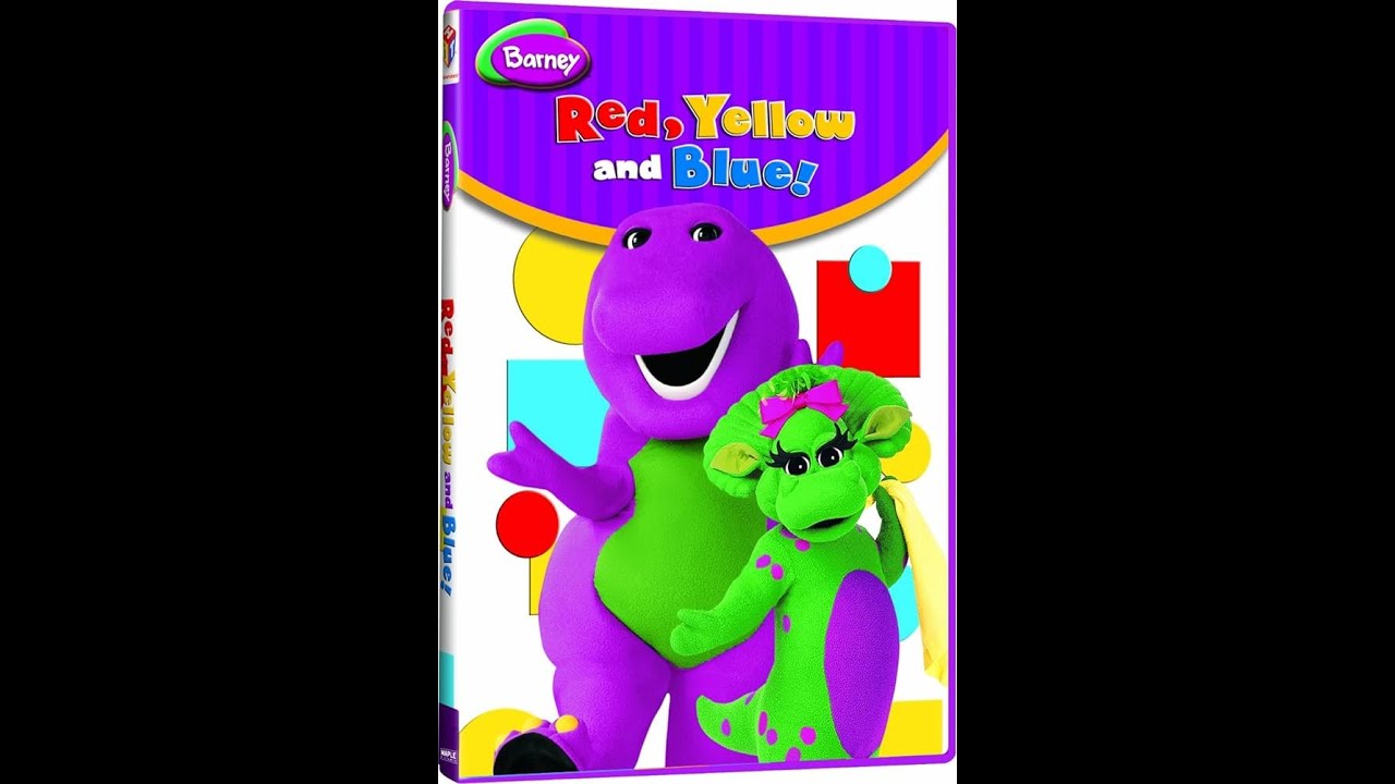 Barney Red Yellow And Blue 2004 DVD
