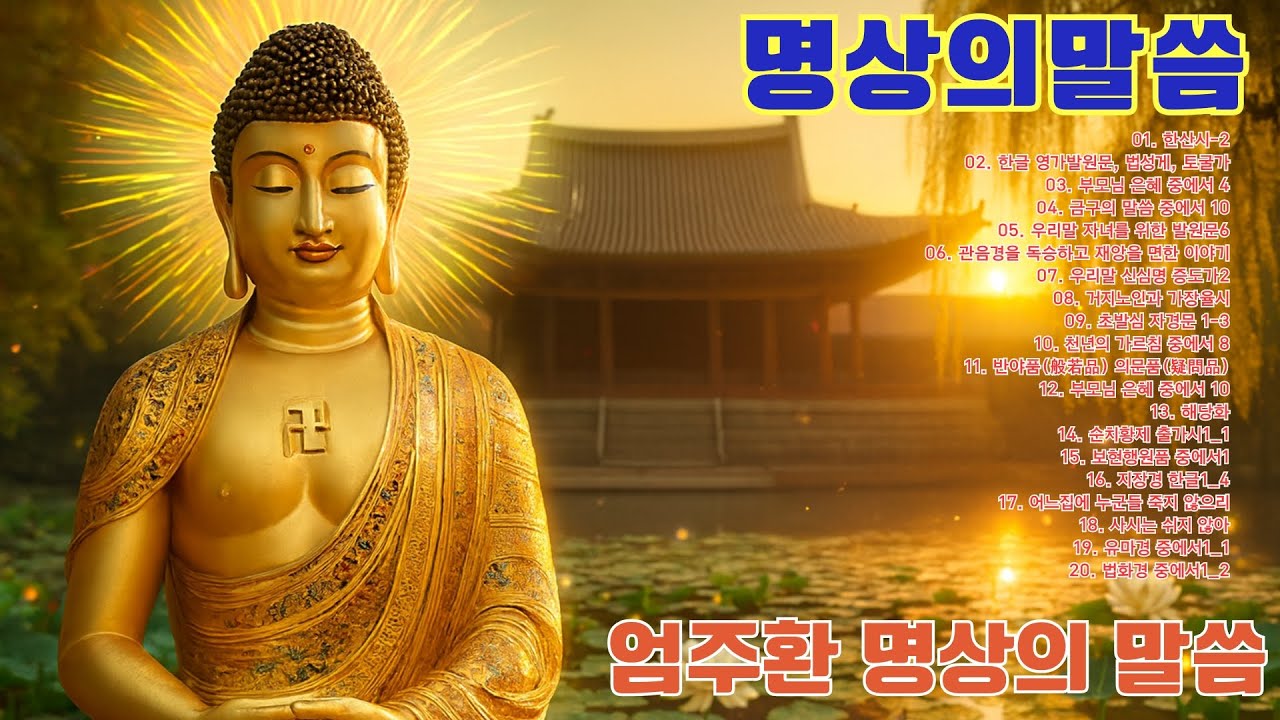 ⚡ 광고없는 명상의말씀! 엄주환 낭송으로 듣는 부처님 말씀… 지금 놓치면 후회합니다 | 명상의말씀, 불교명상음악, 명상, 불경말씀, 금강경