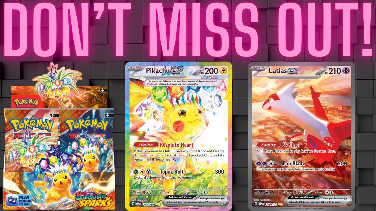 Pokemon Set Surging Sparks Might Be Ready To Explode?!