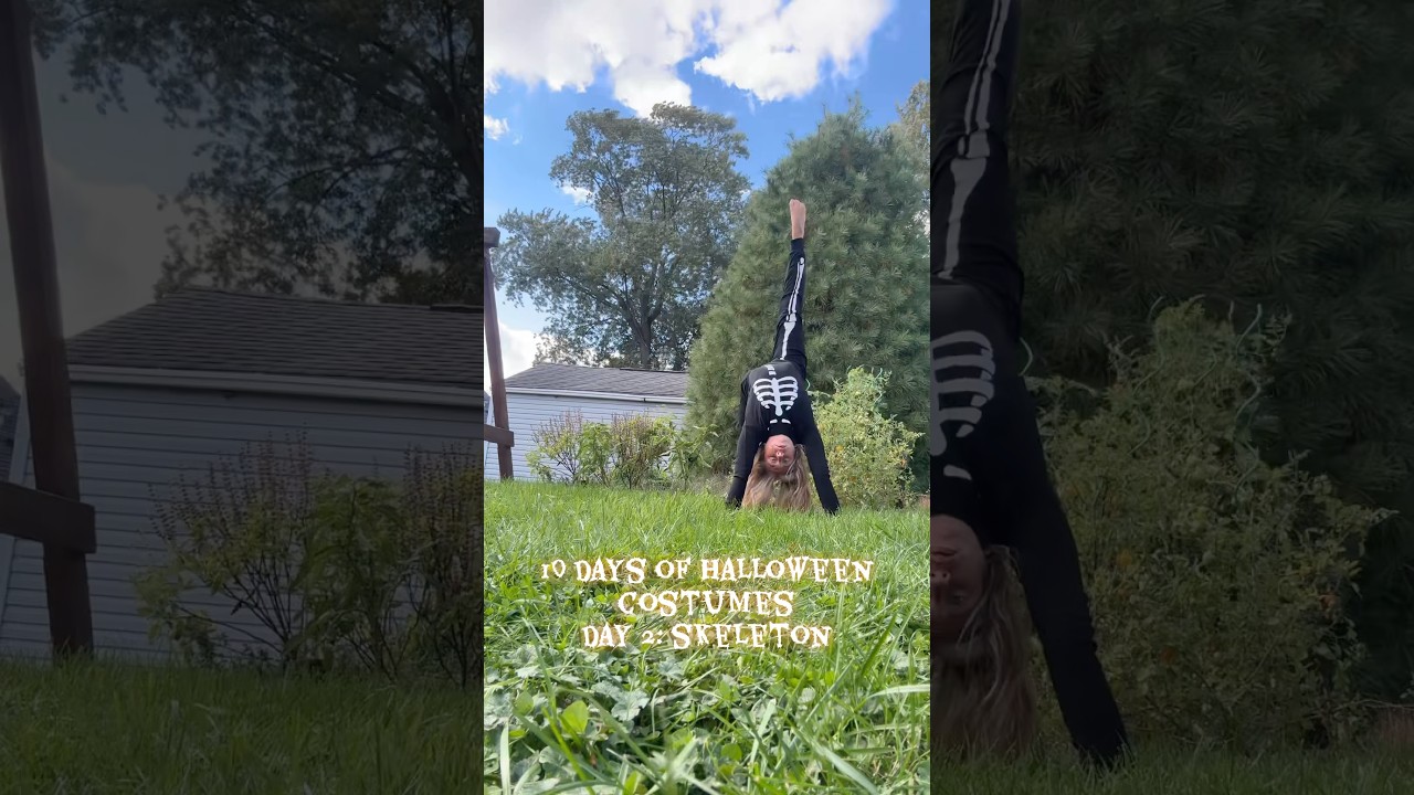 10 days of Halloween costumes - Day 2: Skeleton 💀 