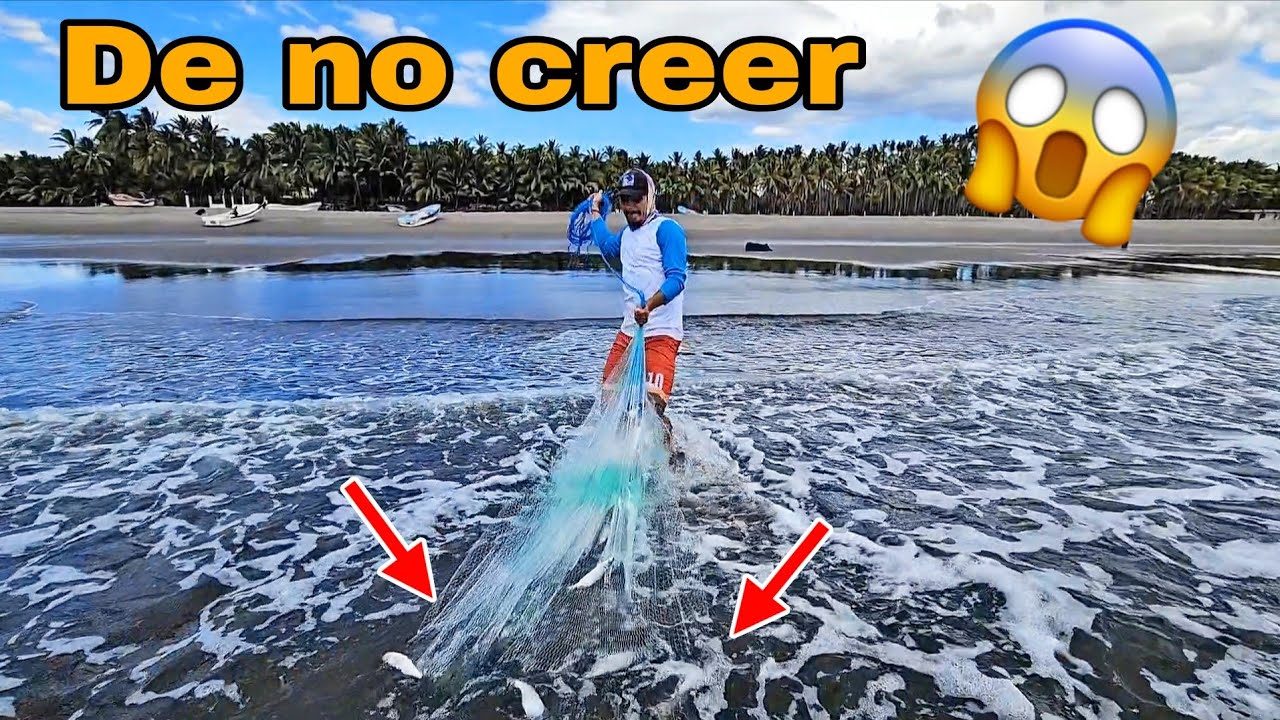 Jamás había visto una pesca asi #pesca  #elsalvador 