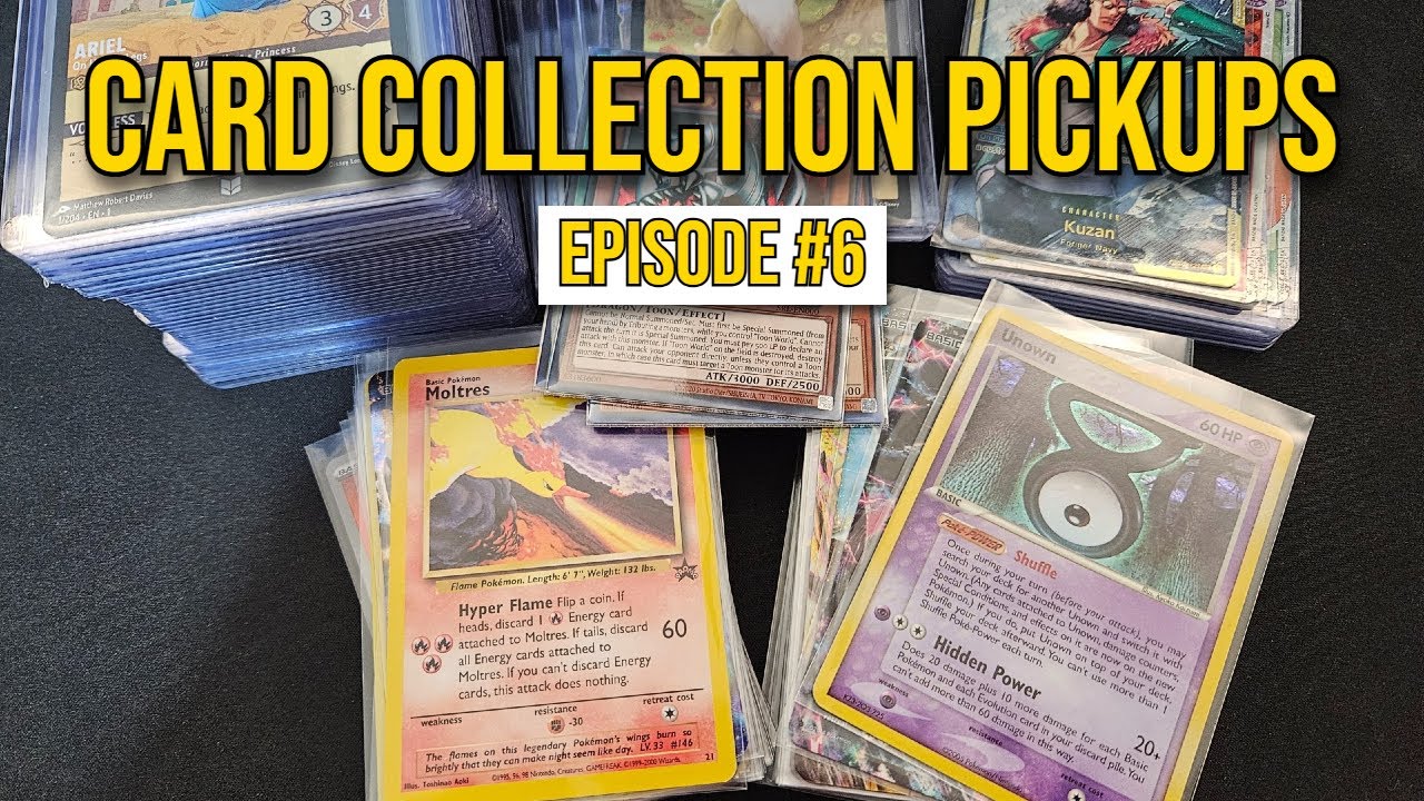 Card Collection Pickups (Episode 6): Over 100 New Cards!