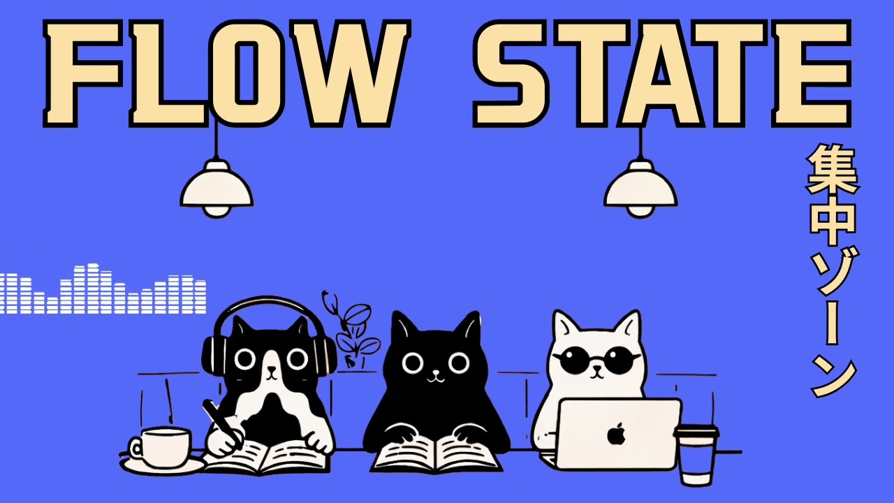 Flow state... in motion / Boom Bap Jazzy Lo-fi for study, work