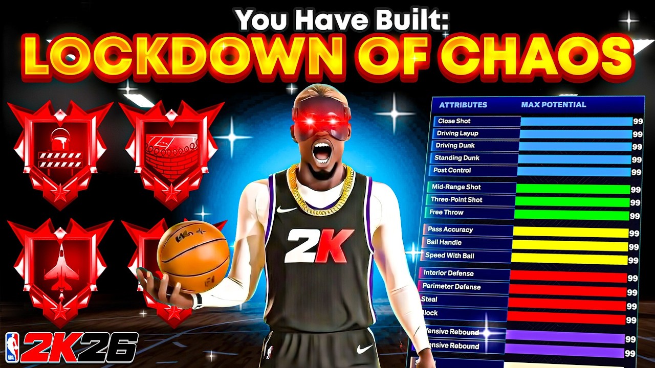 The BEST DEMIGOD LOCKDOWN BUILD in NBA 2K26 (Zero Weaknesses + No Cap Breakers)