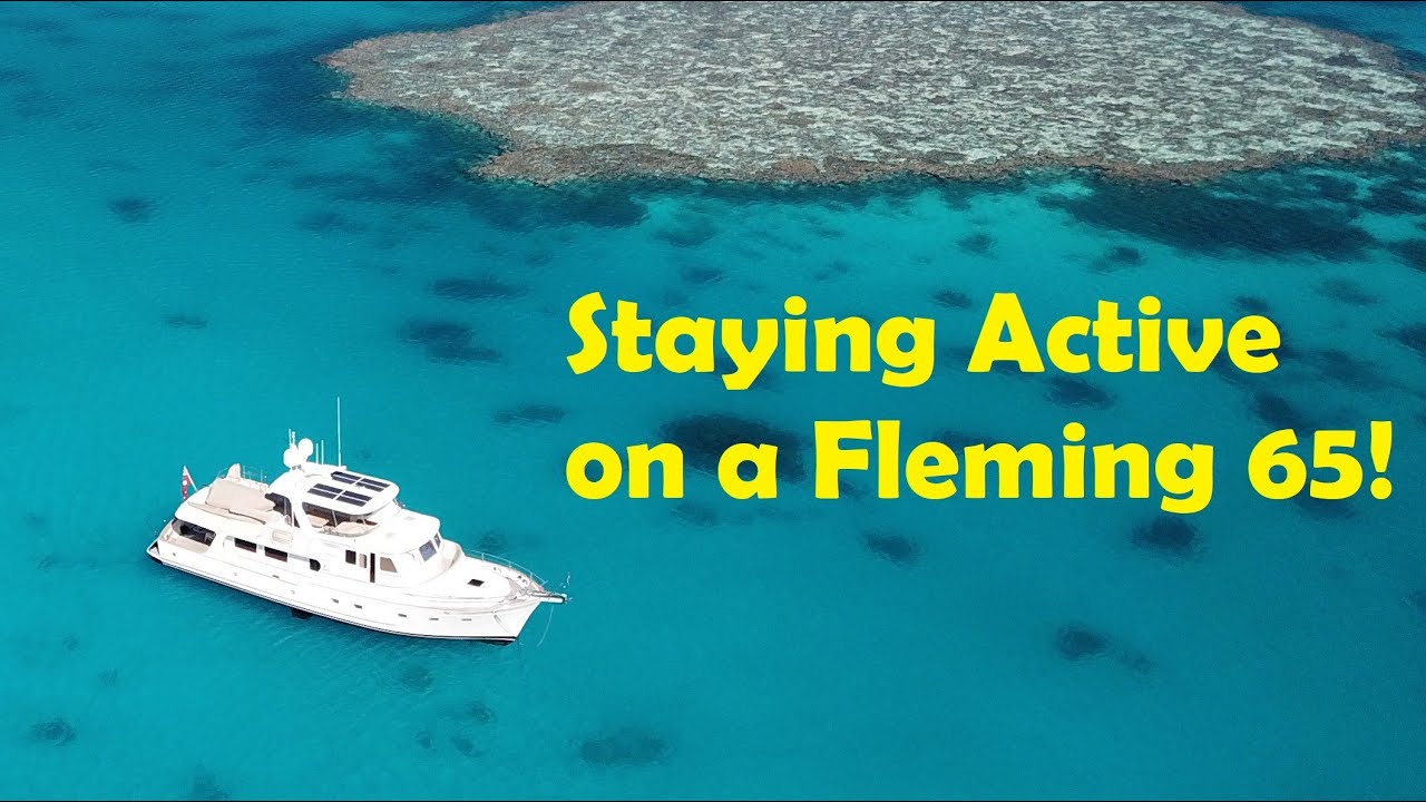 FREJA: Fleming 65 Keeping Us Moving!! (Ep 3) Walk through of our Fleming Yacht.