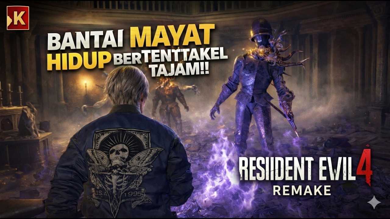 Castle Makin Brutal! Musuh Tentakel Tajam – RE4 Remake Hardcore