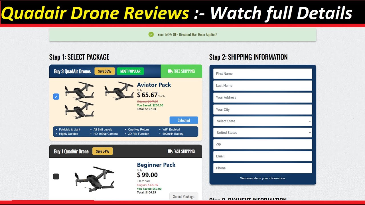 Quadair drone ! Quadair drone Reviews - Watch Full Details ! quadair drone review 2021